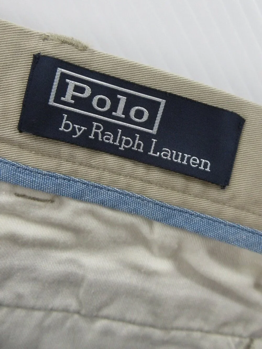 Polo Ralph Lauren Shorts 44B Big Tan Chino Classic Fit Preppy Canvas